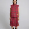 Tartan Puffer Vest