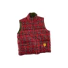 Tartan Puffer Vest