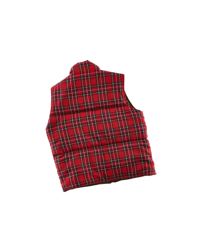 Tartan Puffer Vest
