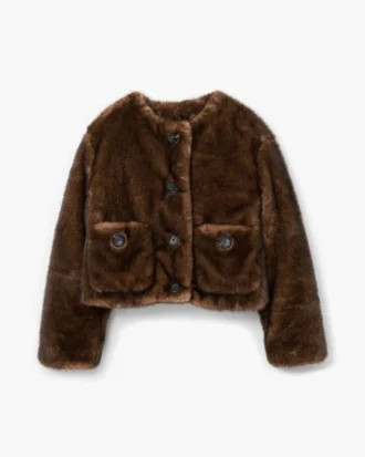Teddy Cropped Jacket Teddy Cropped Jacket
