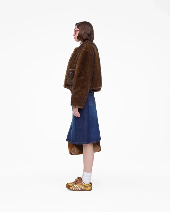 Teddy Cropped Jacket