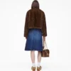 Teddy Cropped Jacket