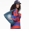 The A.P.C. X Marc Jacobs Denim Sack Bag The A.P.C. X Marc Jacobs Denim Sack Bag