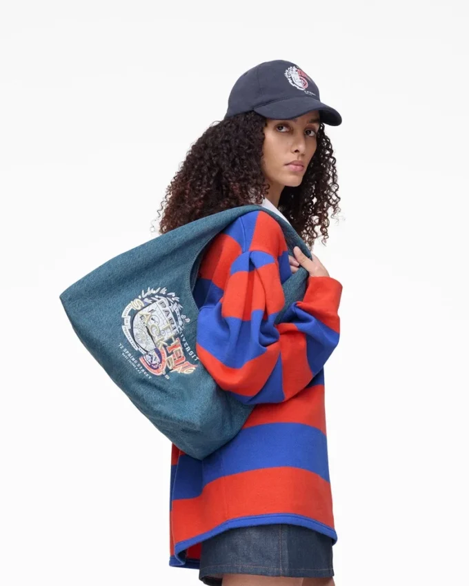 The A.P.C. X Marc Jacobs Denim Sack Bag The A.P.C. X Marc Jacobs Denim Sack Bag