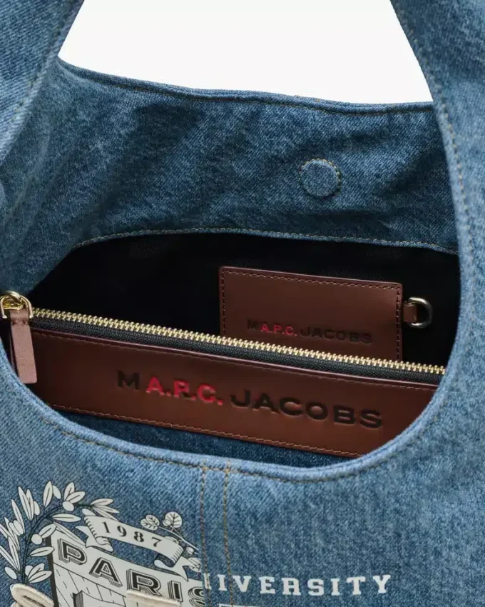 The A.P.C. X Marc Jacobs Denim Sack Bag The A.P.C. X Marc Jacobs Denim Sack Bag