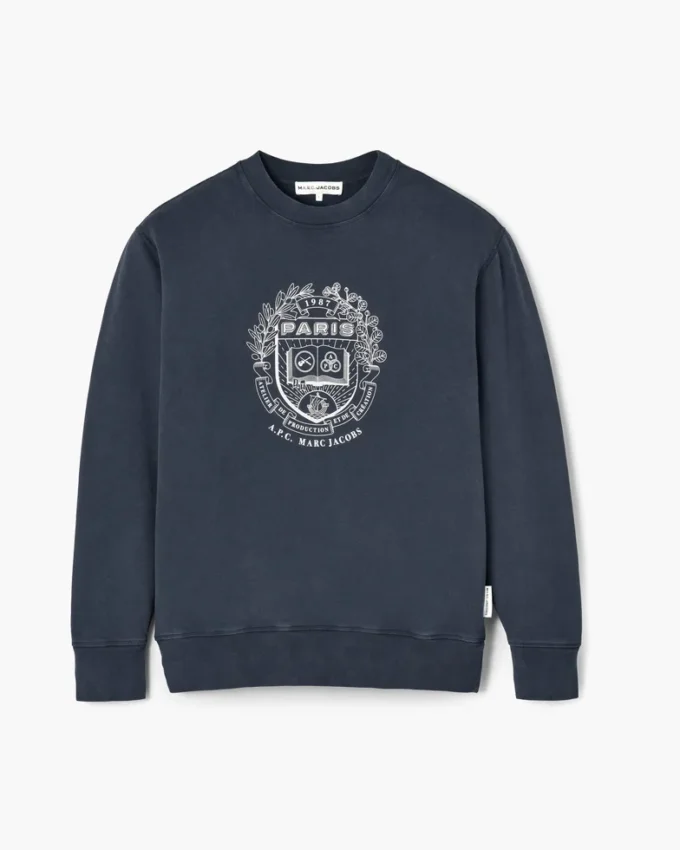 The A.P.C. X Marc Jacobs Shrunken Paris Crewneck