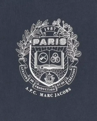 The A.P.C. X Marc Jacobs Shrunken Paris Crewneck