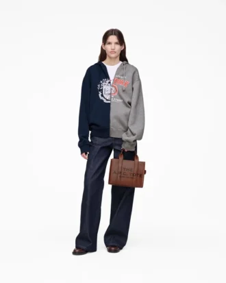 The A.P.C. X Marc Jacobs Split Crest Zip-Up Hoodie
