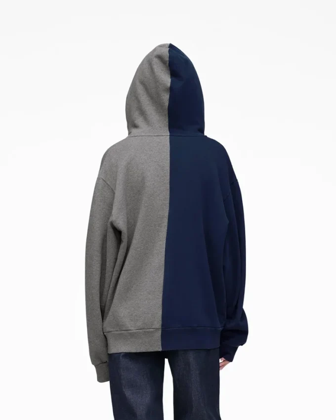 The A.P.C. X Marc Jacobs Split Crest Zip-Up Hoodie