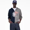 The A.P.C. X Marc Jacobs Split Crest Zip-Up Hoodie
