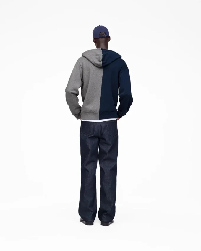 The A.P.C. X Marc Jacobs Split Crest Zip-Up Hoodie