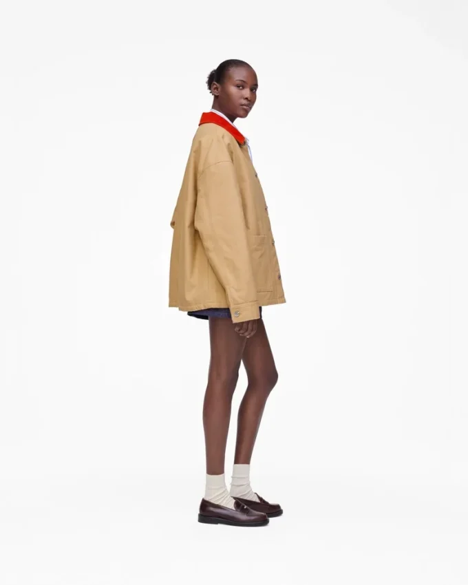 The A.P.C. X Marc Jacobs Stoned Canvas Unisex Jacket