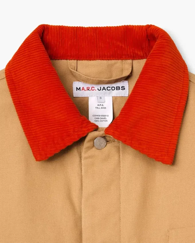 The A.P.C. X Marc Jacobs Stoned Canvas Unisex Jacket