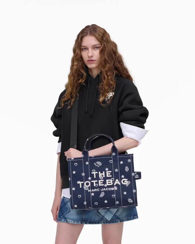 The Bandana Canvas Medium Tote Bag The Bandana Canvas Medium Tote Bag