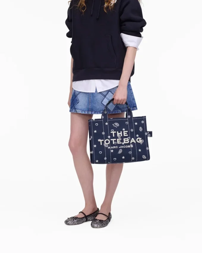 The Bandana Canvas Medium Tote Bag The Bandana Canvas Medium Tote Bag
