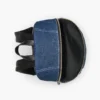 The Biker Colorblock Denim Large Backpack