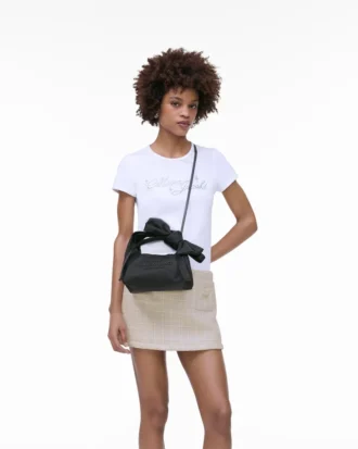 The Bow Nylon Mini Sack Bag The Bow Nylon Mini Sack Bag