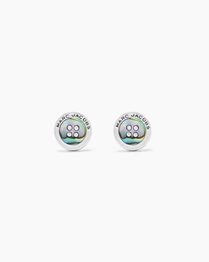 The Button Abalone Stud Earrings The Button Abalone Stud Earrings