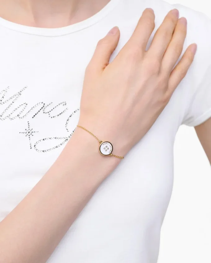 The Button Chain Bracelet The Button Chain Bracelet