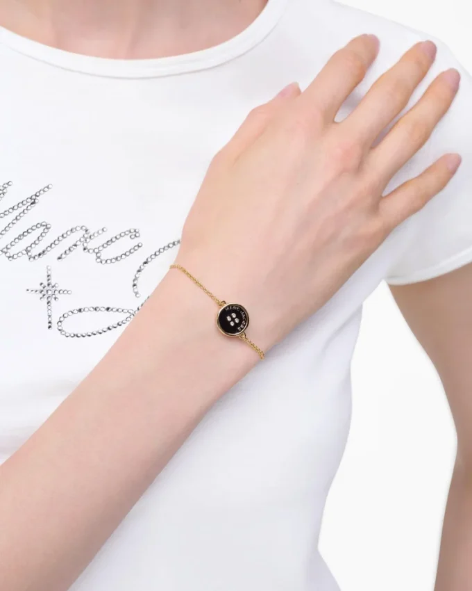 The Button Chain Bracelet The Button Chain Bracelet