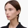 The Button Drop Earrings The Button Drop Earrings