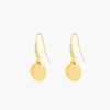 The Button Drop Earrings The Button Drop Earrings