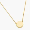 The Button Pendant Necklace
