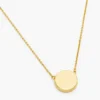 The Button Pendant Necklace