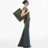 The Camo Jacquard Large Tote Bag The Camo Jacquard Large Tote Bag