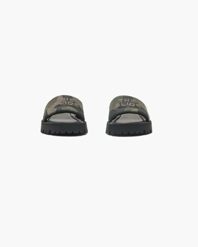 The Camo Jacquard Lug Sole Slide The Camo Jacquard Lug Sole Slide