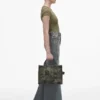 The Camo Jacquard Medium Tote Bag The Camo Jacquard Medium Tote Bag