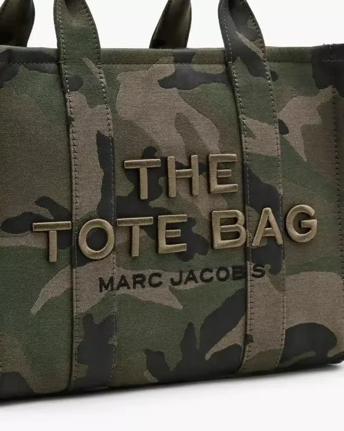 The Camo Jacquard Medium Tote Bag The Camo Jacquard Medium Tote Bag