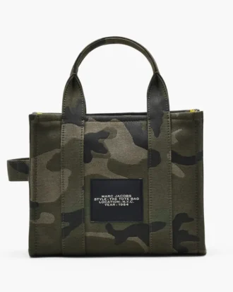 The Camo Jacquard Small Tote Bag The Camo Jacquard Small Tote Bag