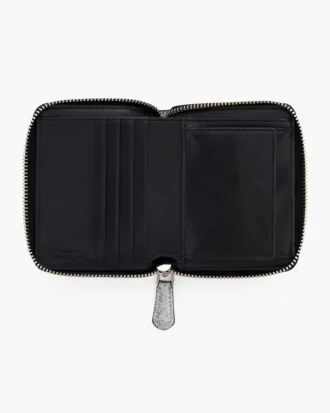 The Coated Glitter Everyday Slim Compact Wallet