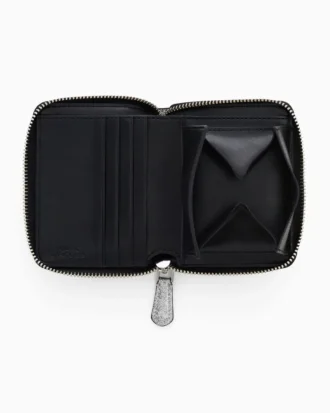 The Coated Glitter Everyday Slim Compact Wallet
