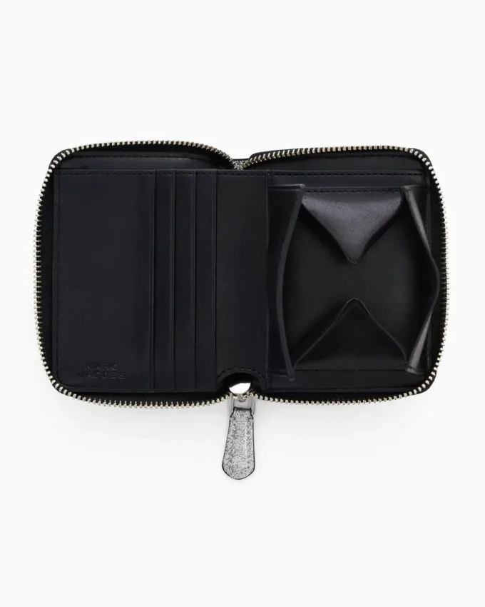 The Coated Glitter Everyday Slim Compact Wallet The Coated Glitter Everyday Slim Compact Wallet