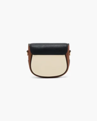 The Colorblock Pebble Saddle Bag