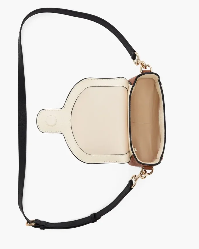 The Colorblock Pebble Saddle Bag The Colorblock Pebble Saddle Bag