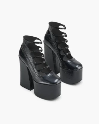 The Croc Embossed Kiki Ankle Boot