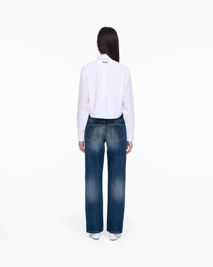 THE CROPPED FEMME SHIRT THE CROPPED FEMME SHIRT