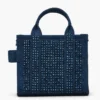The Crystal Denim Crossbody Tote Bag The Crystal Denim Crossbody Tote Bag