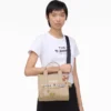 The Daisy Doodle Canvas Small Tote Bag The Daisy Doodle Canvas Small Tote Bag