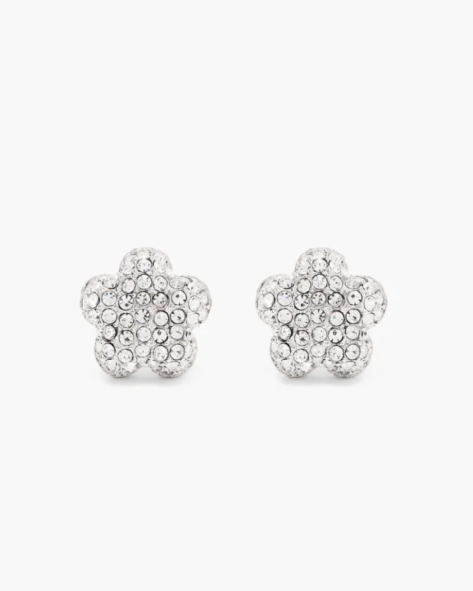 The Daisy Pave Stud Earrings The Daisy Pave Stud Earrings