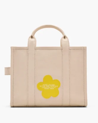 The Daisy Script Canvas Medium Tote Bag