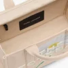 The Daisy Script Canvas Medium Tote Bag The Daisy Script Canvas Medium Tote Bag