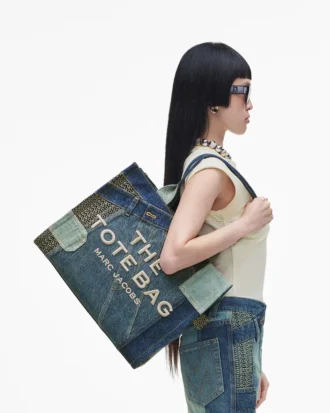 The Deconstructed Denim Large Tote Bag The Deconstructed Denim Large Tote Bag