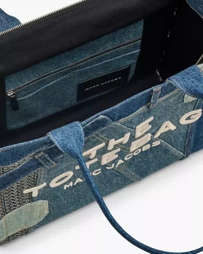 The Deconstructed Denim Large Tote Bag The Deconstructed Denim Large Tote Bag