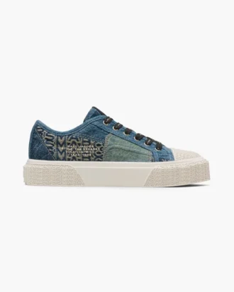 The Deconstructed Denim Sneaker