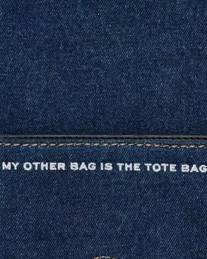 The Denim Chain Mini Bag The Denim Chain Mini Bag