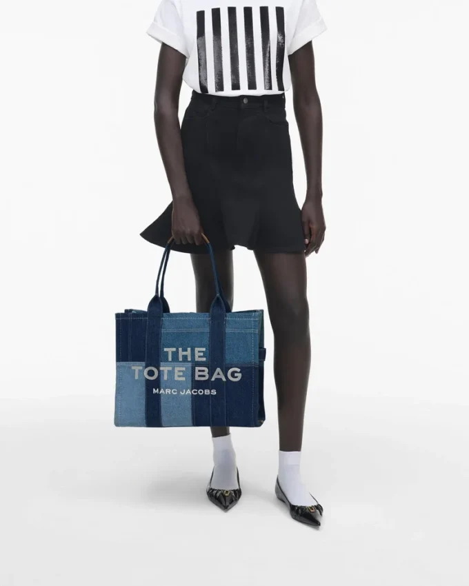 The Denim Large Tote Bag The Denim Large Tote Bag